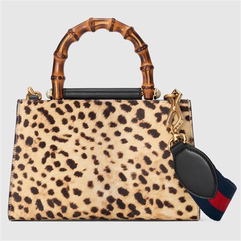 gucci nymphaea leopard print